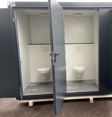dubbele wc-unit